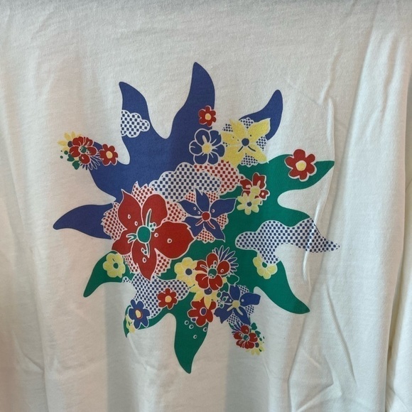 DAYDREAMER Logo Floral Long Sleeve Graphic T-Shirt NWT - Picture 10 of 16